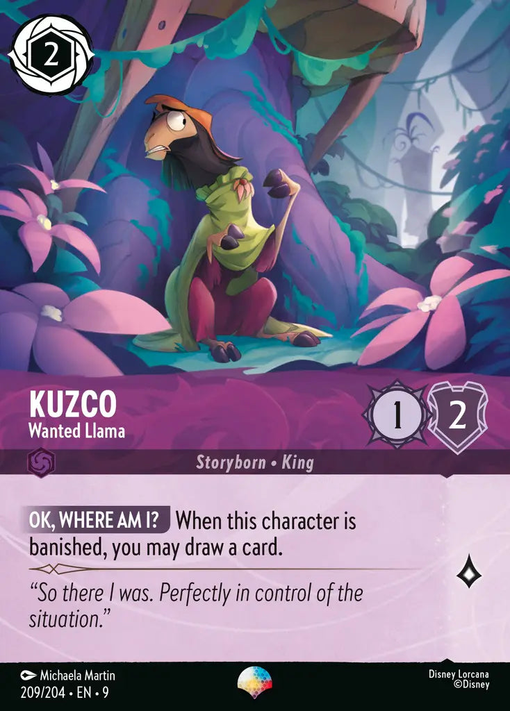 Disney Lorcana: Kuzco - Wanted Llama (Epic)