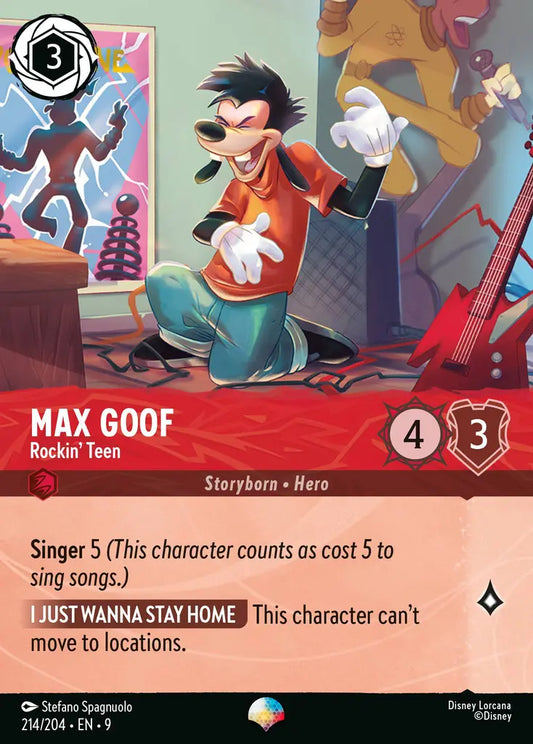 Disney Lorcana: Max Goof - Rockin' Teen (Epic)