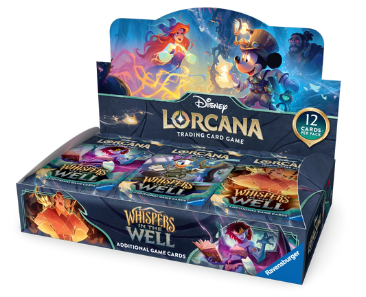 Disney Lorcana: Whispers in the Well — Booster Box (24 packs)