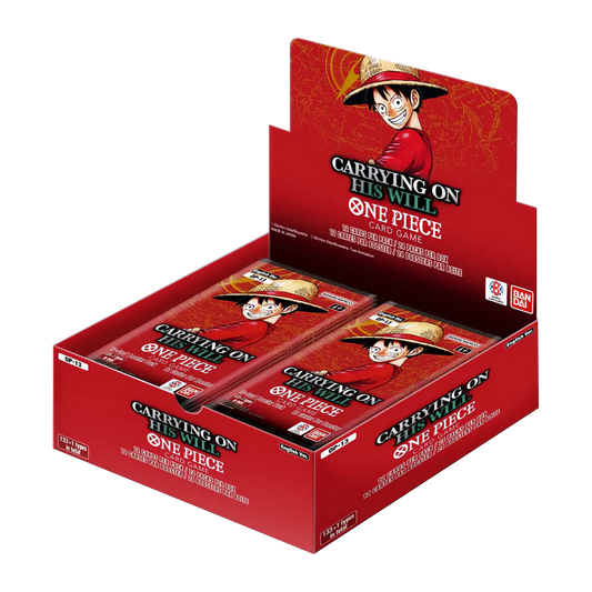 One Piece TCG: OP-13 Carrying on His Will — Booster Box (24 packs)