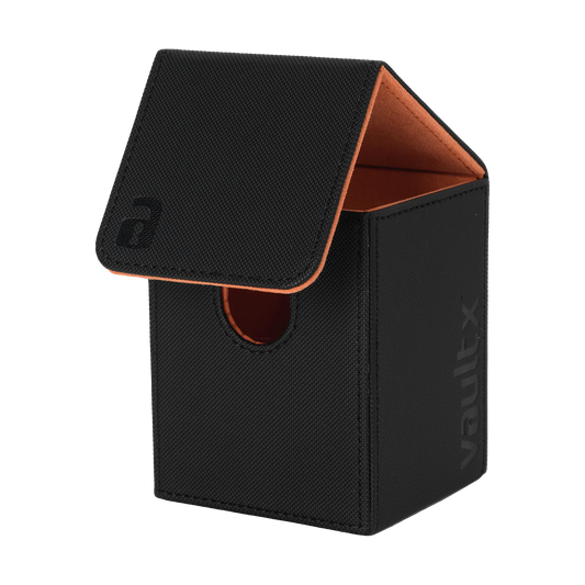 Large Exo-Tec Deck Box: Black/Electric Orange