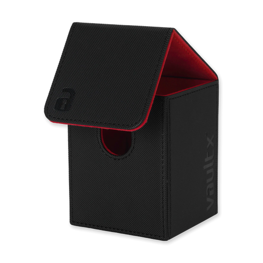 Large Exo-Tec Deck Box: Black/Electric Red