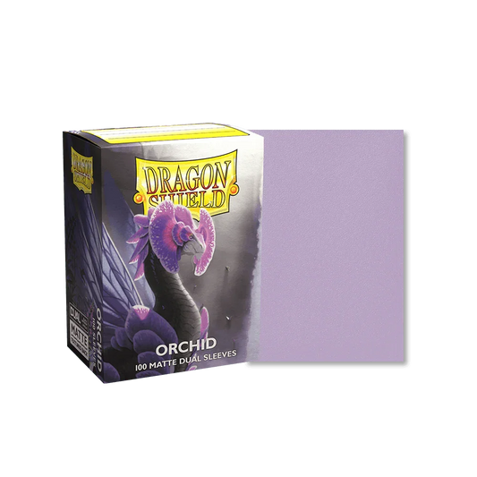 Dragon Shield — Sleeves: Dual Matte Orchid (100ct)