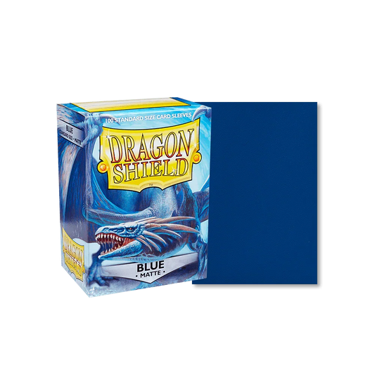 Dragon Shield — Sleeves: Matte Blue (100ct)