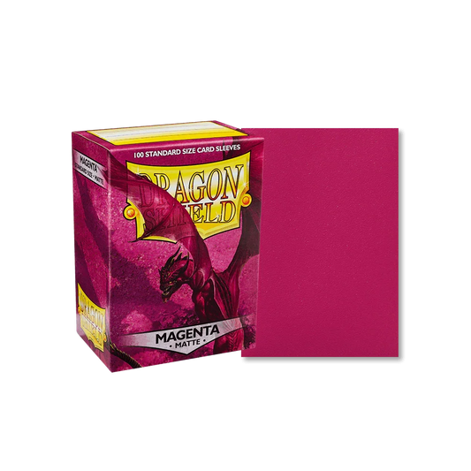 Dragon Shield — Sleeves: Matte Magenta (100ct)